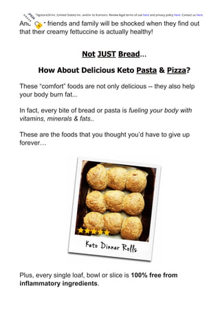 The Keto Bread Pasta Pizza Collection*Net per sale