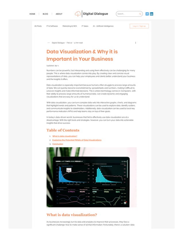Data Visualization & Why it is Important in Your Business | PDF