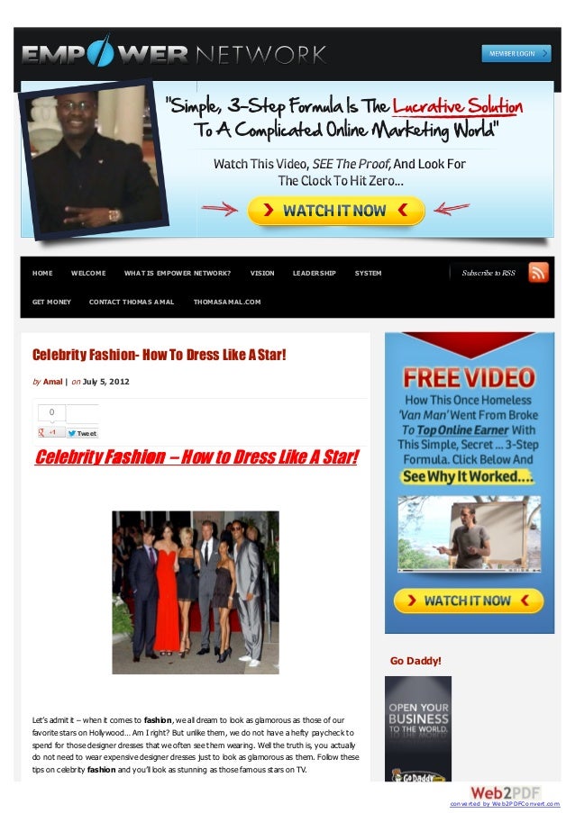 dress like a celebrity website