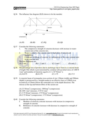 (Www.entrance exam.net)-gate civil engineering sample paper 4 | PDF