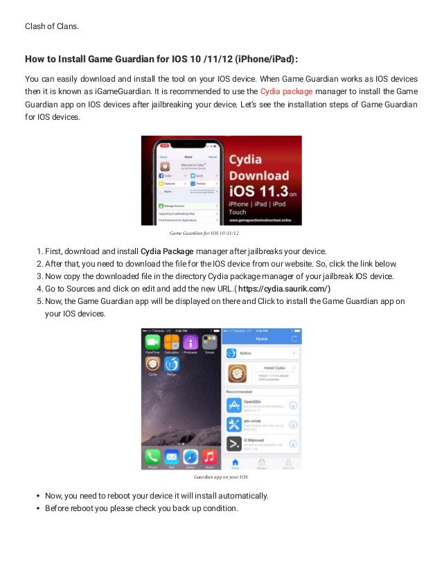 Download game guardian ios 10.3.3