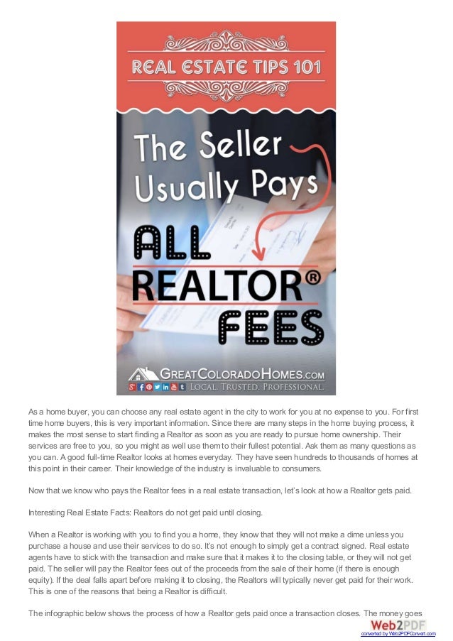 How Do REALTORS® Get Paid?