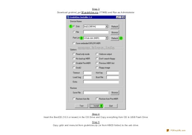 grubinst_gui download