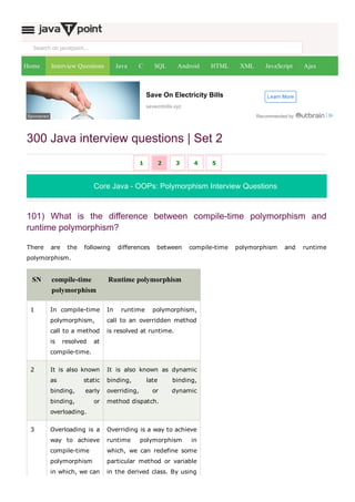 Www javatpoint-com-corejava-interview-questions-2 | PDF