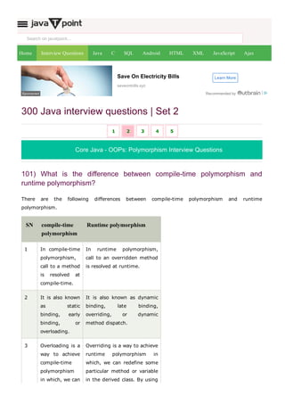 Method Overloading in Java - Javatpoint
