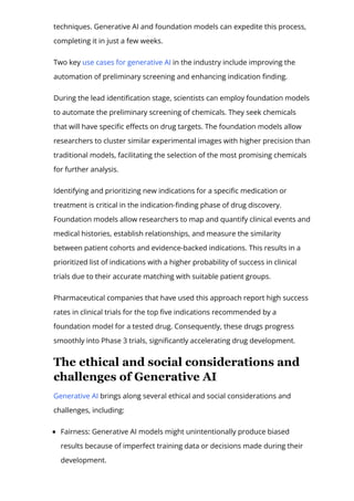 The current state of generative AI | PDF