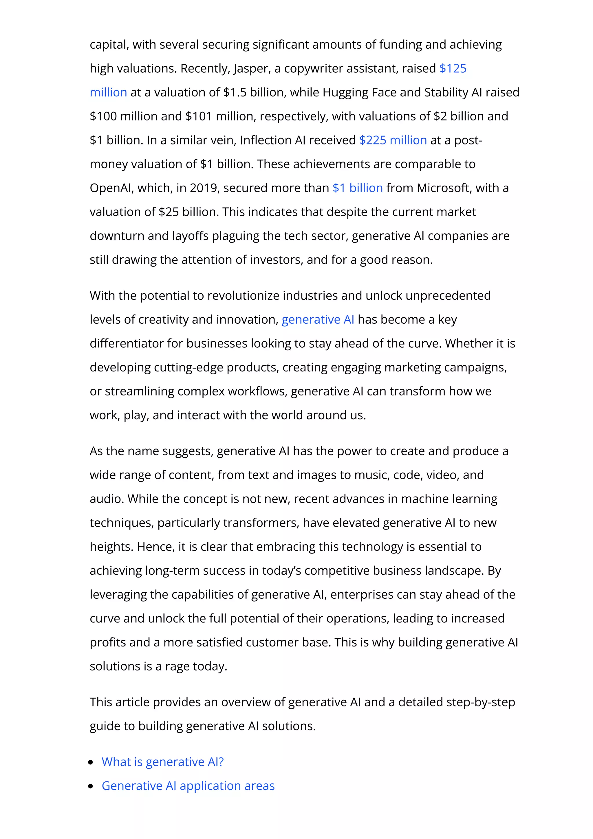 How to build a generative AI solution? | PDF