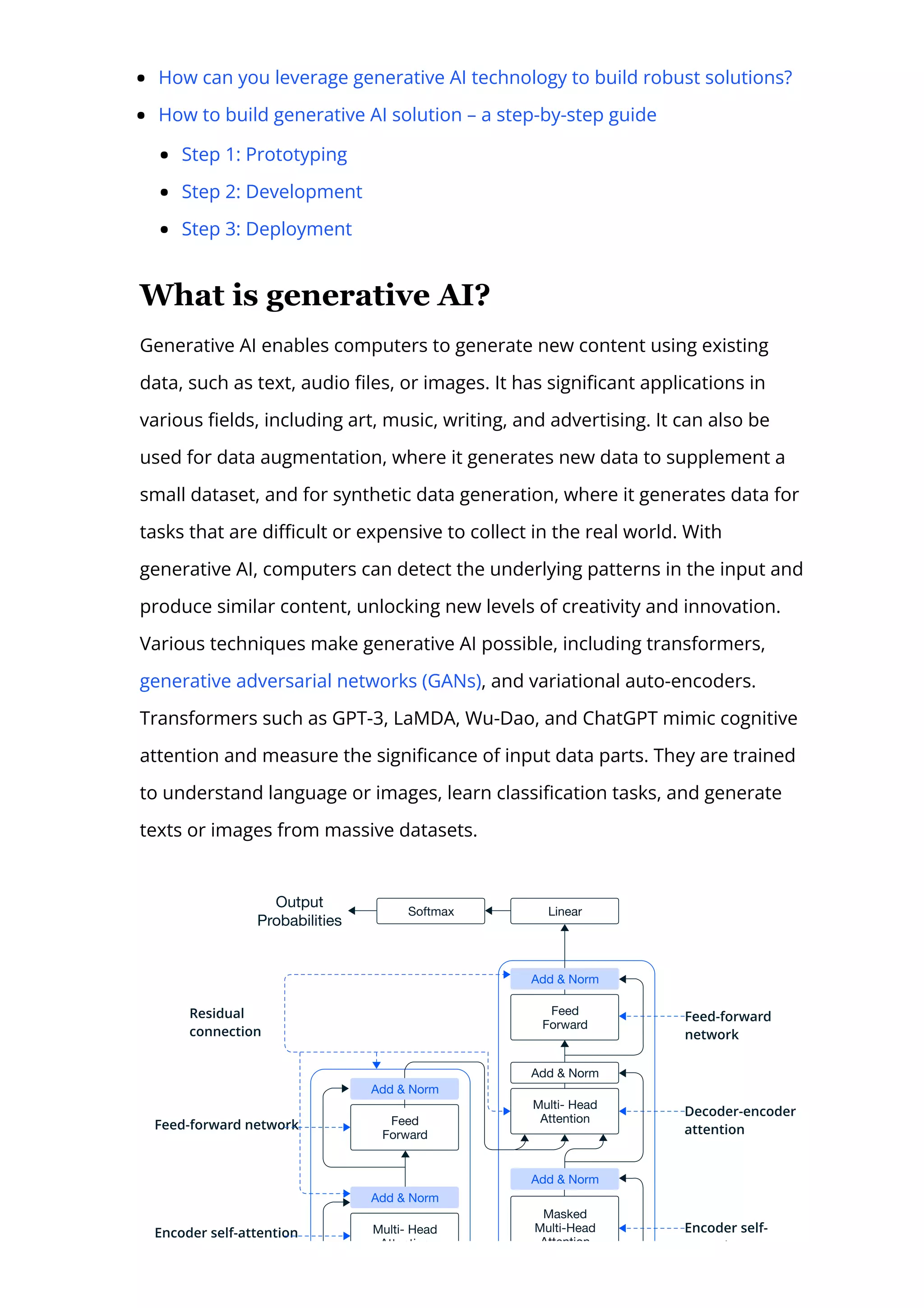 How to build a generative AI solution? | PDF