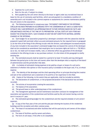 Florida Statute Chapter 718
