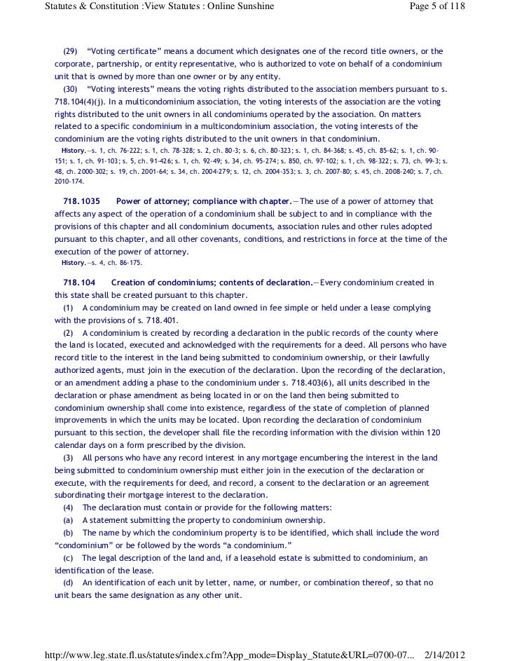 Florida Statute 718 Voting By Email at Grace Thomas blog