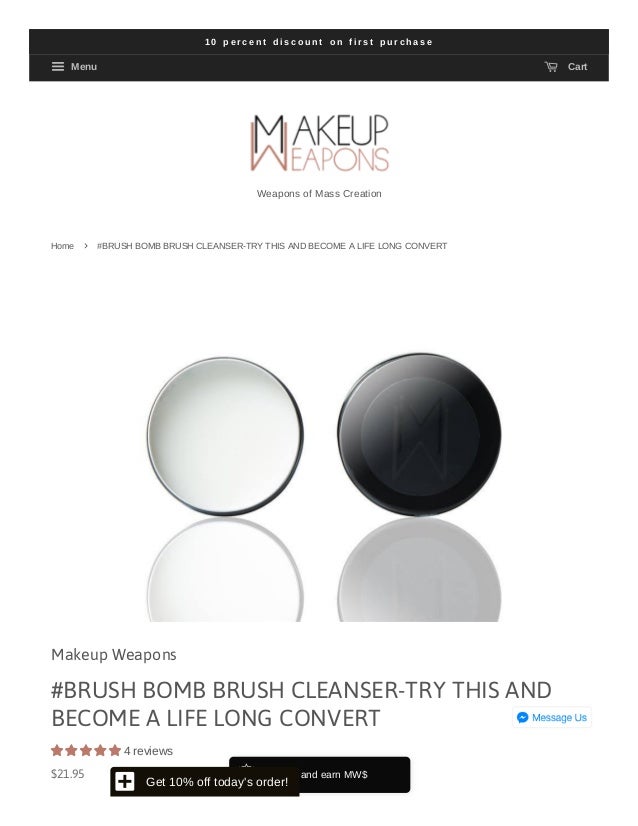makeup brush soap bar