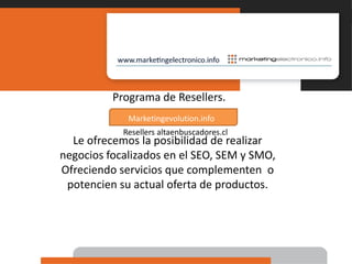 Resellers marketingelectronico.info