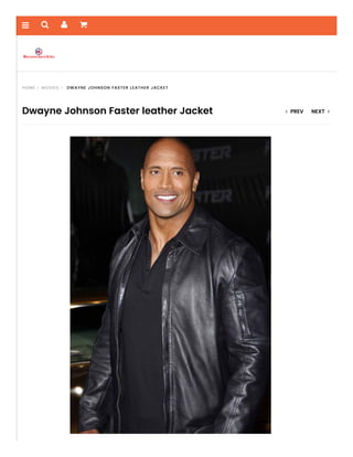    
HOME  MOVIES  DWAYNE JOHNSON FASTER LEATHER JACKET
Dwayne Johnson Faster leather Jacket  PREV NEXT 
 