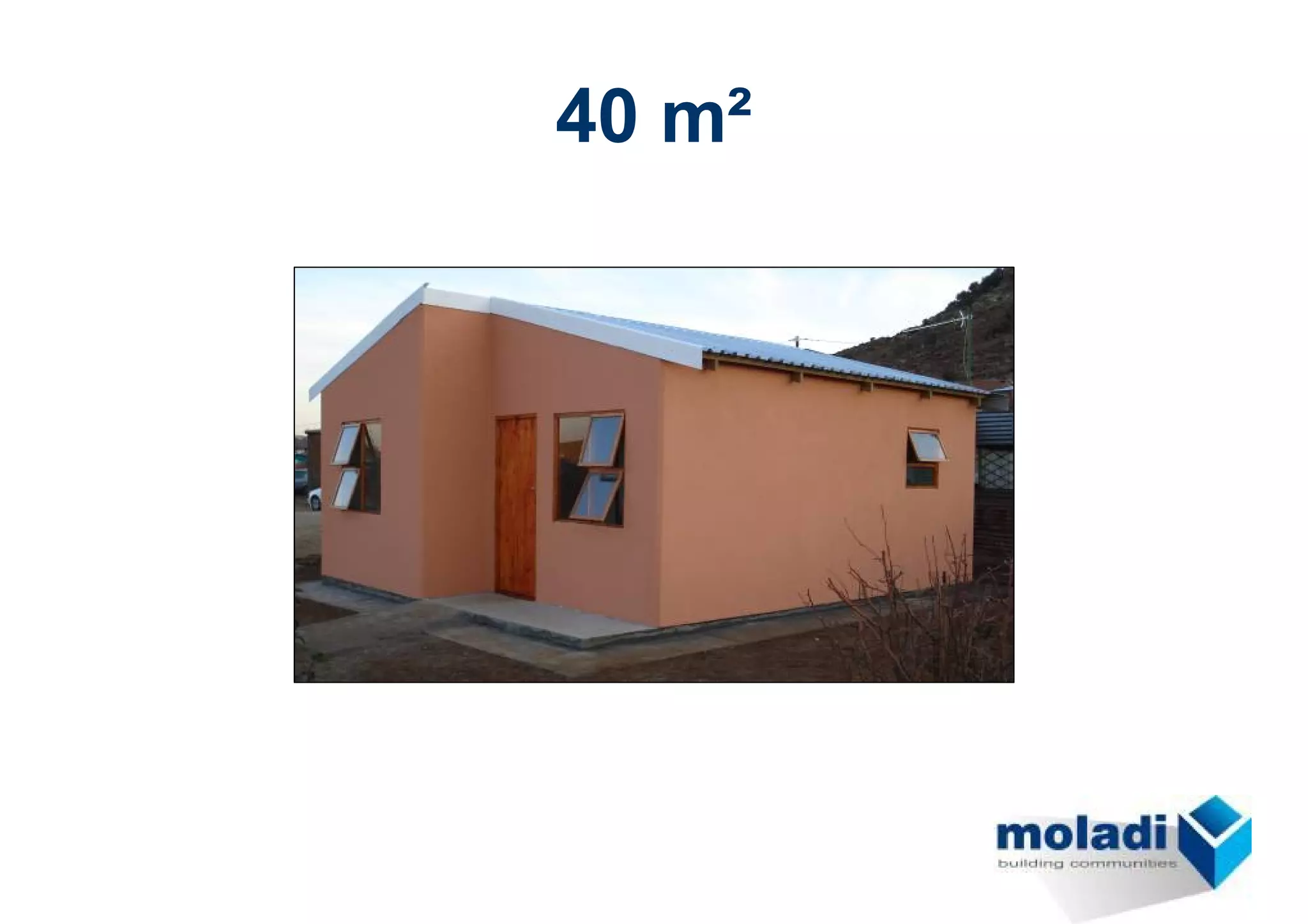 40 m²
 