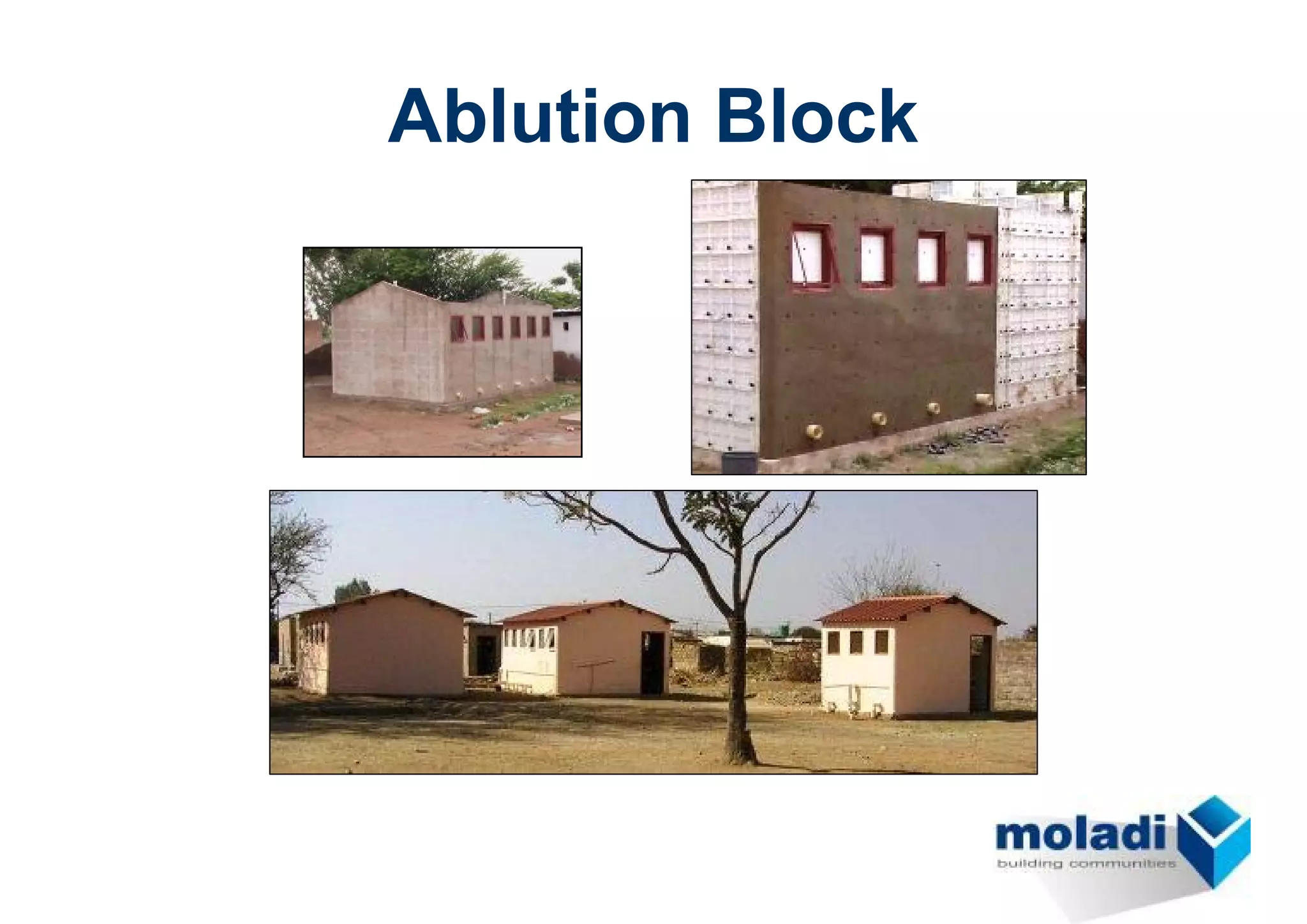 Ablution Block
 