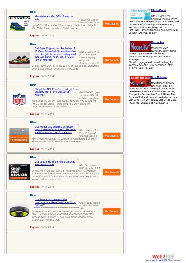 Nike ID Coupon Code, Nike Promo codes, Nike ID Coupons Code, Nike ID