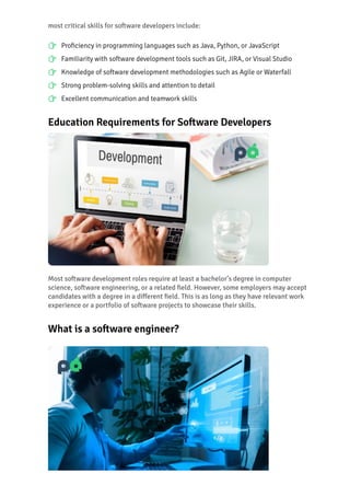 Software Developer vs. Software Engineer: Understanding the Difference ...