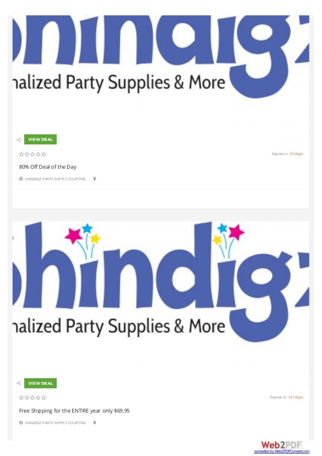 Discount party supplies coupon code