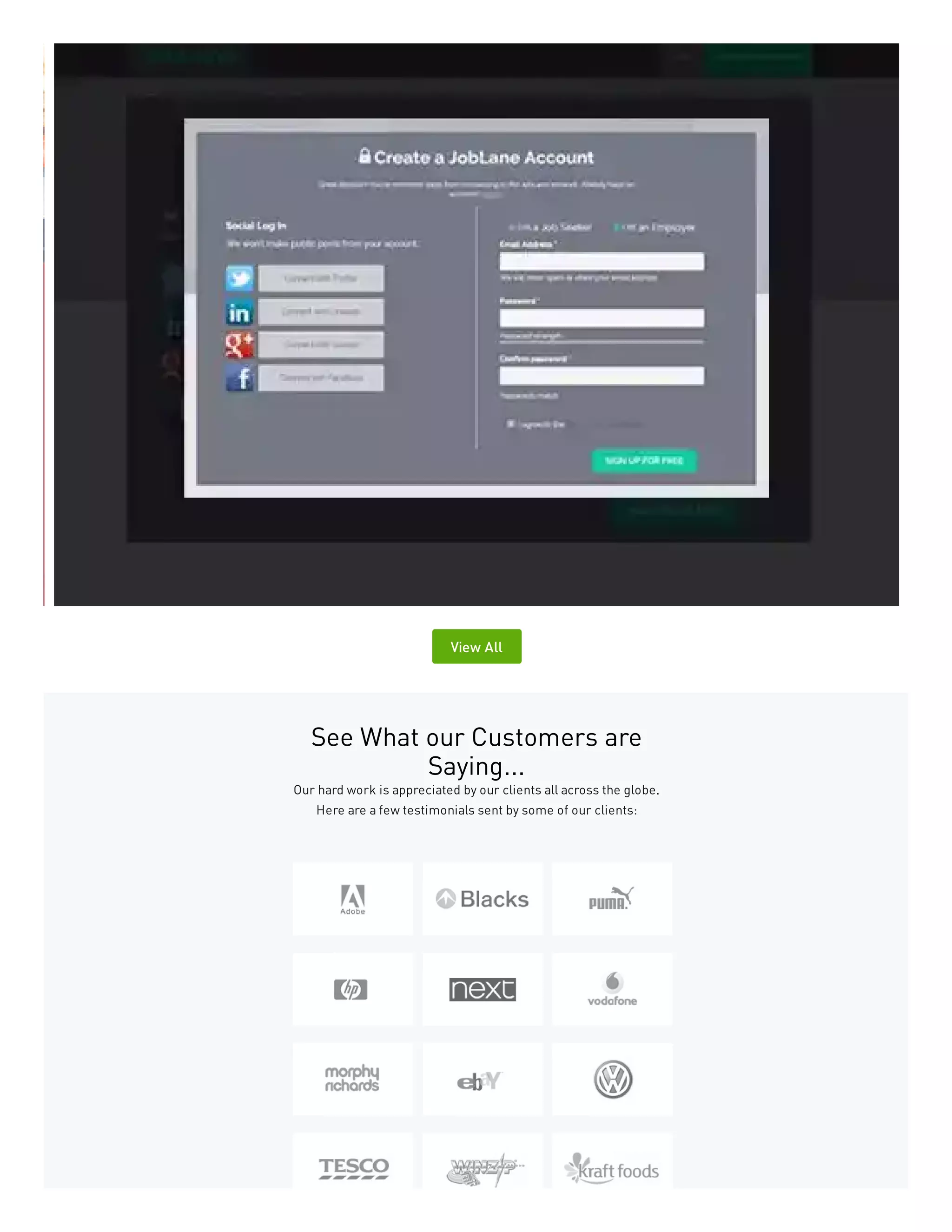 View All
See What our Customers are
Saying...
Our hard work is appreciated by our clients all across the globe.
Here are a few testimonials sent by some of our clients:
 
