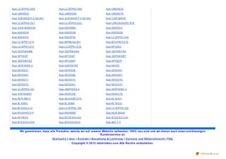 Acer LC.BTP0 0 .0 8 9               Acer LC.BTP0 0 .0 9 0                Acer UM0 9 E32
Acer UM0 9 E51                      Acer UM0 9 E56                       Acer UM0 9 E78
Acer 3UR18 6 50 Y-2-QC26 1          Acer 3UR18 6 50 Y-3-QC26 2           Acer CGR-B/6 H5
Acer LC.BTP0 0 .0 0 1               Acer LC.BTP0 0 .0 0 2                Acer LIP6 220 QUPC SY6
Acer CGR-B/350 CW                   Acer AS0 9 B56                       Acer AS0 9 D31
Acer AS0 9 D34                      Acer AS0 9 D36                       Acer AS0 9 D56
Acer AS0 9 D70                      Acer AS0 9 F34                       Acer LC.BTP0 0 .0 52
Acer LC.BTP0 1.0 17                 Acer BATBL50 L8 H                    Acer BT.0 0 8 0 3.0 15
Acer LC.BTP0 1.0 17                 Acer LC.BTP0 1.0 19                  Acer AP12A3i
Acer 3ICP5/6 5/BB                   Acer 3ICP5/6 5/8 8                   Acer 3ICP5/6 7/9 0
Acer AP11D3F                        Acer AP11D4F                         Acer 3IDF5/6 5/BT
Acer 3IDF5/6 7/9 3                  Acer AP13D6 F                        Acer AP13D7F
Acer 3ICR19 /6 6 -2                 Acer 9 34T20 78 F                    Acer AS10 D
Acer AS10 D31                       Acer AS10 D3E                        Acer AS10 D41
Acer AS10 D51                       Acer AS10 D5E                        Acer AS10 D6 1
Acer AS10 D71                       Acer AS10 D73                        Acer AS10 D7E
Acer AS10 D75                       Acer AS10 D8 1                       Acer AS10 G31
Acer LC.BTP0 0 .127                 Acer 4INR18 /6 5-2                   Acer 4ICR19 /6 6 -2
Acer 9 34T20 8 6 F                  Acer AS10 C5E                        Acer AS10 C7E
Acer NCR-B/8 11                     Acer AK.0 0 6 BT.0 74                Acer AL10 A31
Acer AL10 B31                       Acer AL10 BW                         Acer AL10 G31
Acer BT.0 0 6 0 3.12                Acer LC.BTP0 0 .128                  Acer LC.BTP0 0 .129
Acer BT.0 0 40 5.0 11               Acer AS0 9 B5E                       Acer NCR-B/428
Acer AP11B7H                        Acer BT.0 0 30 3.0 24                Acer BT.0 0 30 7.0 34
Acer BT.0 0 20 3.0 0 5              Acer BT0 0 20 30 0 5                 Acer BAT-711


       Wir garant ieren, dass alle Produkt e, welche wir auf unserer Websit e verkauf en, 100% neu sind und wir biet en auch einen erst klassigen
                                                                   Kundenservice an
                               St art seit e | über | Kont akt | Bez ahlung & Lief erung | Garant ie und Widerruf srecht | FAQ
                                                Copyright © 2012 rabat t akku.com Alle Recht e vorbehalt en.


                                                                                                                                             PDFmyURL.com
 