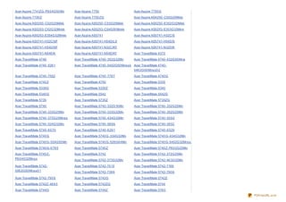 Acer Aspire 7741ZG-P6 0 4G50 Mn    Acer Aspire 7750                     Acer Aspire 7750 G
Acer Aspire 7750 Z                 Acer Aspire 7750 ZG                  Acer Aspire AS4250 -C52G25Mikk
Acer Aspire AS5250 -C52G25Mikk     Acer Aspire AS5250 -C53G25Mikk       Acer Aspire AS5250 -E352G32Mikk
Acer Aspire AS5253-C52G32Mnkk      Acer Aspire AS5253-C54G50 Mnkk       Acer Aspire AS5253-E353G32Mnrr
Acer Aspire AS5253-E354G32Mnkk     Acer Aspire AS5741                   Acer Aspire AS5741-H32C/S
Acer Aspire AS5741-H32C/SF         Acer Aspire AS5741-H54D/LS           Acer Aspire AS5741-H54D/S
Acer Aspire AS5741-H54D/SF         Acer Aspire AS5741-N32C/KF           Acer Aspire AS5741-N32D/K
Acer Aspire AS5741-N54E/K          Acer Aspire AS5741-N54E/KF           Acer TravelMate 4370
Acer TravelMate 4740               Acer TravelMate 4740 -352G32Mn       Acer TravelMate 4740 -432G50 Mna
Acer TravelMate 4740 -526 1        Acer TravelMate 4740 -5452G50 Mnssb Acer TravelMate 4740 -
                                                                       546 2G50 Mnss0 2
Acer TravelMate 4740 -7552         Acer TravelMate 4740 -778 7          Acer TravelMate 4740 G
Acer TravelMate 4740 Z             Acer TravelMate 4750                 Acer TravelMate 5335
Acer TravelMate 5335G              Acer TravelMate 5335Z                Acer TravelMate 5340
Acer TravelMate 5340 G             Acer TravelMate 5542                 Acer TravelMate 5542G
Acer TravelMate 5735               Acer TravelMate 5735Z                Acer TravelMate 5735ZG
Acer TravelMate 5740               Acer TravelMate 5740 -332G16 Mn      Acer TravelMate 5740 -332G25Mn
Acer TravelMate 5740 -333G25Mn     Acer TravelMate 5740 -333G32Mn       Acer TravelMate 5740 -352G25Mn
Acer TravelMate 5740 -372G25Mnss   Acer TravelMate 5740 -434G32Mn       Acer TravelMate 5740 -50 9 2
Acer TravelMate 5740 -524G32Mn     Acer TravelMate 5740 -58 9 6         Acer TravelMate 5740 -59 52
Acer TravelMate 5740 -6 0 70       Acer TravelMate 5740 -6 29 1         Acer TravelMate 5740 -6 529
Acer TravelMate 5740 G             Acer TravelMate 5740 G-334G32Mn      Acer TravelMate 5740 G-434G32Mn
Acer TravelMate 5740 G-524G50 Mn   Acer TravelMate 5740 G-528 G6 4Mn    Acer TravelMate 5740 G-5452G32Mnss
Acer TravelMate 5740 G-6 76 5      Acer TravelMate 5740 Z               Acer TravelMate 5740 Z-P6 0 2G25Mn
Acer TravelMate 5740 Z-            Acer TravelMate 5742                 Acer TravelMate 5742-372G25Mn
P6 0 4G32Mnss                      Acer TravelMate 5742-373G32Mn        Acer TravelMate 5742-46 3G32Mn
Acer TravelMate 5742-              Acer TravelMate 5742-70 13           Acer TravelMate 5742-7159
556 2G50 Mnss0 1                   Acer TravelMate 5742-739 9           Acer TravelMate 5742-79 0 6
Acer TravelMate 5742-79 0 8        Acer TravelMate 5742G                Acer TravelMate 5742Z
Acer TravelMate 5742Z-46 9 3       Acer TravelMate 5742ZG               Acer TravelMate 5744
Acer TravelMate 5744G              Acer TravelMate 5744Z                Acer TravelMate 576 0
                                                                                                             PDFmyURL.com
 