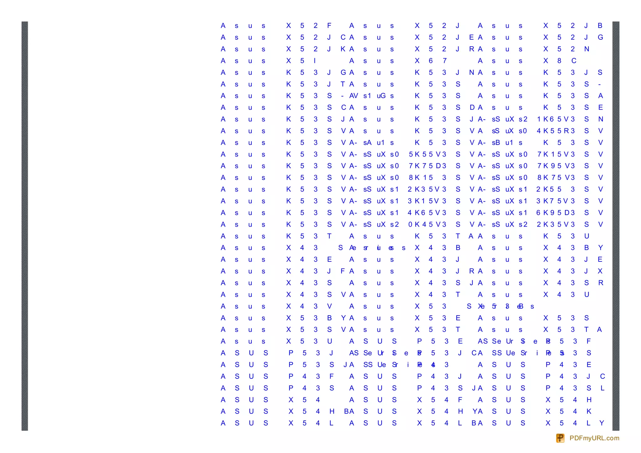 A   s   u   s   X   5   2       F     A    s    u   s            X    5   2   J     A    s    u   s           X   5   2   J   B
A   s   u   s   X   5   2       J   C A    s    u   s            X    5   2   J   E A    s    u   s           X   5   2   J   G
A   s   u   s   X   5   2       J   K A    s    u   s            X    5   2   J   R A    s    u   s           X   5   2   N
A   s   u   s   X   5   I             A    s    u   s            X    6   7         A    s    u   s           X   8   C
A   s   u   s   K   5   3       J   G A    s    u   s            K    5   3   J   N A    s    u   s           K   5   3   J   S
A   s   u   s   K   5   3       J   T A    s    u   s            K    5   3   S     A    s    u   s           K   5   3   S   -       S   X   0
A   s   u   s   K   5   3       S   - AV s 1 uG s                K    5   3   S     A    s    u   s           K   5   3   S   A
A   s   u   s   K   5   3       S   C A    s    u   s            K    5   3   S   D A    s    u   s           K   5   3   S   E
A   s   u   s   K   5   3       S   J A    s    u   s            K    5   3   S   J A - sS u X s 2        1 K6 5 V 3      S   N
A   s   u   s   K   5   3       S   V A    s    u   s            K    5   3   S   V A    sS uX s 0        4K5 5R3         S   V       -   2   G
A   s   u   s   K   5   3       S   V A - sA u 1 s               K    5   3   S   V A - sB u 1 s              K   5   3   S   V       -   S   X
A   s   u   s   K   5   3       S   V A - sS u X s 0            5K 5 5 V3     S   V A - sS u X s 0        7K 15V3         S   V       -   S   X
A   s   u   s   K   5   3       S   V A - sS u X s 0            7 K 7 5 D3    S   V A - sS u X s 0        7 K 9 5 V3      S   V       -   S   X
A   s   u   s   K   5   3       S   V A - sS u X s 0            8K 15     3   S   V A - sS u X s 0        8 K 7 5 V3      S   V       -   S   X
A   s   u   s   K   5   3       S   V A - sS u X s 1        2 K3 5V 3         S   V A - sS u X s 1        2 K5 5      3   S   V       -   S   X
A   s   u   s   K   5   3       S   V A - sS u X s 1        3 K1 5V 3         S   V A - sS u X s 1        3 K7 5V 3       S   V       -   S   X
A   s   u   s   K   5   3       S   V A - sS u X s 1        4 K6 5 V 3        S   V A - sS u X s 1        6 K 9 5 D3      S   V       -   S   X
A   s   u   s   K   5   3       S   V A - sS u X s 2        0 K 4 5 V3        S   V A - sS u X s 2        2K3 5V3         S   V       -   V   2
A   s   u   s   K   5   3       T     A    s    u   s            K    5   3   T   A A    s    u   s           K   5   3   U
A   s   u   s   X   4   3           S Ae   sr   u
                                                i   e
                                                    s   s        X    4   3   B     A    s    u   s           X   4   3   B   Y
A   s   u   s   X   4   3       E     A    s    u   s            X    4   3   J     A    s    u   s           X   4   3   J   E
A   s   u   s   X   4   3       J   F A    s    u   s            X    4   3   J   R A    s    u   s           X   4   3   J   X
A   s   u   s   X   4   3       S     A    s    u   s            X    4   3   S   J A    s    u   s           X   4   3   S   R
A   s   u   s   X   4   3       S   V A    s    u   s            X    4   3   T     A    s    u   s           X   4   3   U
A   s   u   s   X   4   3       V     A    s    u   s            X    5   3       S Xe   5r   3
                                                                                              i   e
                                                                                                  B   s
A   s   u   s   X   5   3       B   Y A    s    u   s            X    5   3   E     A    s    u   s           X   5   3   S
A   s   u   s   X   5   3       S   V A    s    u   s            X    5   3   T     A    s    u   s           X   5   3   T   A
A   s   u   s   X   5   3       U     A    S    U   S             P   5   3   E     A S S e Ur    S
                                                                                                  i   e       P
                                                                                                              s   5   3   F           S   e   r
A   S   U   S   P   5       3   J     AS Se Ur      S
                                                    i   e         P
                                                                  s   5   3   J    CA    S S U e Sr       i   P
                                                                                                              e   5
                                                                                                                  s   3   S           S   e   r
A   S   U   S   P   5       3   S    JA    SS Ue Sr         i     P
                                                                  e   4
                                                                      s   3         A    S    U   S           P   4   3   E
A   S   U   S   P   4       3   F     A    S    U   S             P   4   3   J     A    S    U   S           P   4   3   J   C
A   S   U   S   P   4       3   S     A    S    U   S             P   4   3   S    JA    S    U   S           P   4   3   S       L
A   S   U   S   X   5       4         A    S    U   S             X   5   4   F     A    S    U   S           X   5   4   H
A   S   U   S   X   5       4   H    BA    S    U   S             X   5   4   H    YA    S    U   S           X   5   4   K
A   S   U   S   X   5       4   L     A    S    U   S             X   5   4   L    BA    S    U   S           X   5   4   L   Y

                                                                                                                      PDFmyURL.com
 