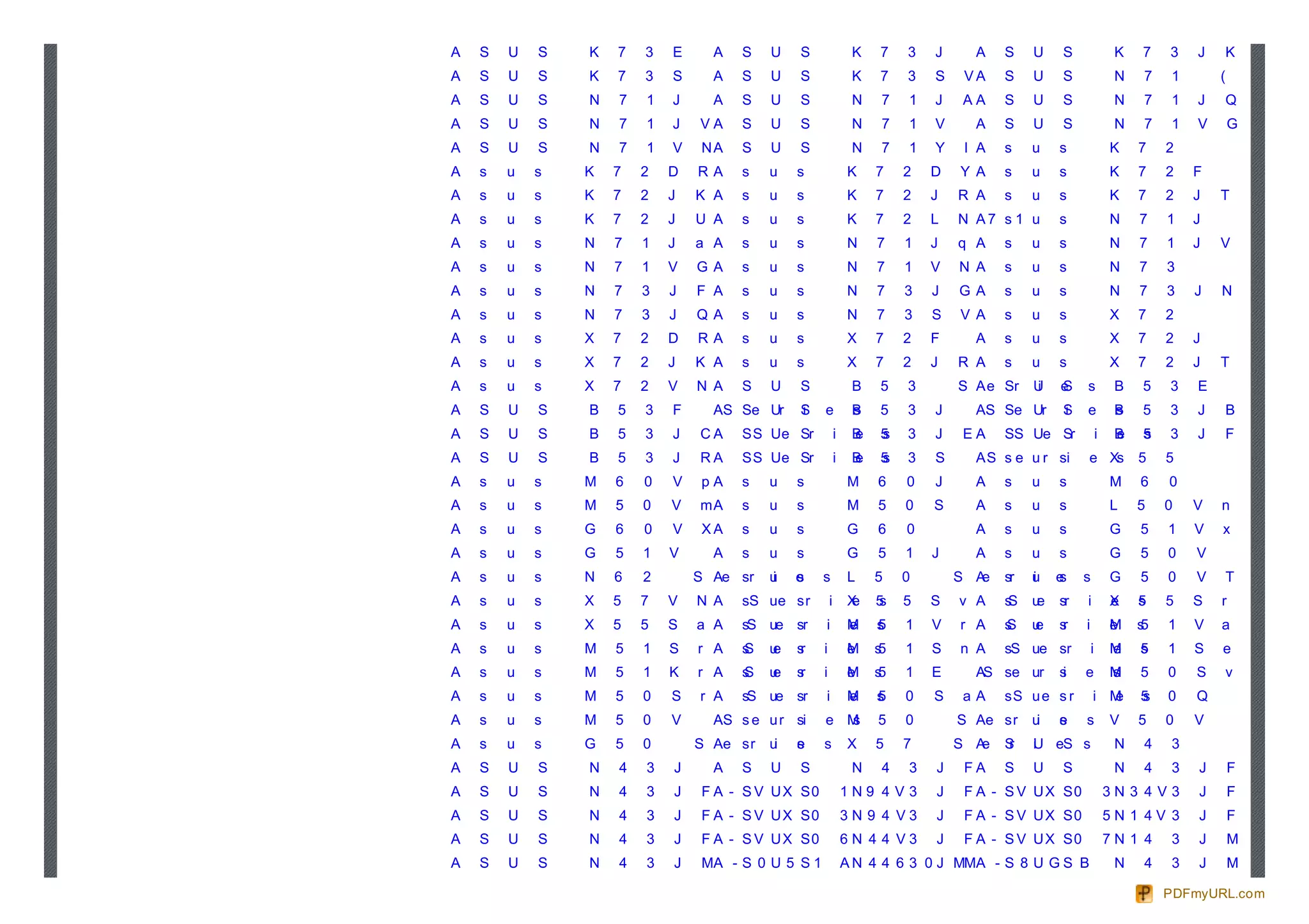 A   S   U   S   K   7   3   E     A   S    U    S                 K    7   3   J     A    S    U     S                K    7   3   J       K
A   S   U   S   K   7   3   S     A   S    U    S                 K    7   3   S    VA    S    U     S                N    7   1       (       A       l       l
A   S   U   S   N   7   1   J     A   S    U    S                 N    7   1   J    AA    S    U     S                N    7   1   J       Q
A   S   U   S   N   7   1   J   VA    S    U    S                 N    7   1   V     A    S    U     S                N    7   1   V       G
A   S   U   S   N   7   1   V   NA    S    U    S                 N    7   1   Y    I A   s    u    s                K    7    2
A   s   u   s   K   7   2   D   RA    s    u    s                K    7    2   D   Y A    s    u    s                K    7    2   F
A   s   u   s   K   7   2   J   K A   s    u    s                K    7    2   J   R A    s    u    s                K    7    2   J   T
A   s   u   s   K   7   2   J   U A   s    u    s                K    7    2   L   N A7 s 1 u       s                N    7    1   J
A   s   u   s   N   7   1   J   a A   s    u    s                N    7    1   J   q A    s    u    s                N    7    1   J   V
A   s   u   s   N   7   1   V   GA    s    u    s                N    7    1   V   N A    s    u    s                N    7    3
A   s   u   s   N   7   3   J   F A   s    u    s                N    7    3   J   GA     s    u    s                N    7    3   J   N
A   s   u   s   N   7   3   J   QA    s    u    s                N    7    3   S   V A    s    u    s                X    7    2
A   s   u   s   X   7   2   D   RA    s    u    s                X    7    2   F     A    s    u    s                X    7    2   J
A   s   u   s   X   7   2   J   K A   s    u    s                X    7    2   J   R A    s    u    s                X    7    2   J   T
A   s   u   s   X   7   2   V   N A   S    U    S                 B    5   3       S A e Sr    U
                                                                                               i    e
                                                                                                    S    s            B    5   3   E           S           e       r
A   S   U   S   B   5   3   F     AS Se Ur      S
                                                i    e            B
                                                                  s    5   3   J     AS Se Ur        S
                                                                                                     i   e            B
                                                                                                                      s    5   3   J       B               S       e
A   S   U   S   B   5   3   J   CA    S S U e Sr             i    B
                                                                  e    5
                                                                       s   3   J    EA    SS Ue Sr               i    B
                                                                                                                      e    5
                                                                                                                           s   3   J       F           S           e
A   S   U   S   B   5   3   J   RA    S S U e Sr             i    B
                                                                  e    5
                                                                       s   3   S     A S s e u r si      e Xs             5    5
A   s   u   s   M   6   0   V   pA    s    u    s                M    6    0   J     A    s    u    s                M    6    0
A   s   u   s   M   5   0   V   mA    s    u    s                M    5    0   S     A    s    u    s                L    5    0   V   n
A   s   u   s   G   6   0   V   XA    s    u    s                G    6    0         A    s    u    s                G    5    1   V   x
A   s   u   s   G   5   1   V     A   s    u    s                G    5    1   J     A    s    u    s                G    5    0   V
A   s   u   s   N   6   2       S Ae sr    u
                                           i    e
                                                s    s           L    5    0       S Ae   sr   u
                                                                                               i    e
                                                                                                    s    s           G    5    0   V       T           S           e
A   s   u   s   X   5   7   V   N A   sS u e s r         i       Xe   5
                                                                      s    5   S   v A    sS   ue   sr   i           X
                                                                                                                     e    5
                                                                                                                          s    5   S   r               S       e
A   s   u   s   X   5   5   S   a A   sS ue sr       i           M
                                                                 e    s
                                                                      5    1   V   r A    s
                                                                                          S    u
                                                                                               e    sr   i           M
                                                                                                                     e    s5   1   V   a               S           e
A   s   u   s   M   5   1   S   r A   s
                                      S    u
                                           e    sr   i           M
                                                                 e    s5   1   S   n A    sS ue sr           i       M
                                                                                                                     e    5
                                                                                                                          s    1   S   e               S           e
A   s   u   s   M   5   1   K   r A   s
                                      S    u
                                           e    sr   i           M
                                                                 e    s5   1   E     AS se ur       si   e           M
                                                                                                                     s    5    0   S       v           S           e
A   s   u   s   M   5   0   S   r A   sS ue sr       i           M
                                                                 e    s
                                                                      5    0   S    aA    sS u e s r         i Me         5
                                                                                                                          s    0   Q           S           e           r
A   s   u   s   M   5   0   V     AS s e u r si      e Ms             5    0       S Ae s r    ui   s
                                                                                                    e    s           V    5    0   V           S       e           r
A   s   u   s   G   5   0       S Ae s r   ui   s
                                                e    s           X    5    7       S Ae   Sr   U
                                                                                               i eS s                 N    4   3
A   S   U   S   N   4   3   J     A   S    U    S                 N    4   3   J    FA    S    U     S                N    4   3   J       F       -       A           1
A   S   U   S   N   4   3   J   F A - S V U X S0                 1N9 4V3       J    F A - S V U X S0                 3N 3 4V3      J       F       -       V           X
A   S   U   S   N   4   3   J   F A - S V U X S0                 3N 9 4 V3     J    F A - S V U X S0                 5N 1 4V 3     J       F       -       V           X
A   S   U   S   N   4   3   J   F A - S V U X S0                 6N 4 4 V3     J    F A - S V U X S0                 7N 1 4    3   J       M
A   S   U   S   N   4   3   J   MA - S 0 U 5 S 1                 A N 4 4 6 3 0 J MMA - S 8 U G S B                    N    4   3   J       M       -       V

                                                                                                                               PDFmyURL.com
 