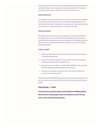 Top 9 mobile app development case studies in the USA | PDF