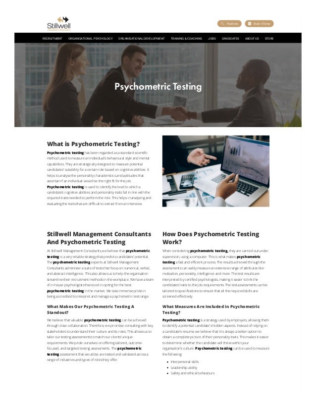Psychometric Testing PDF psychometric-testing-pdf
