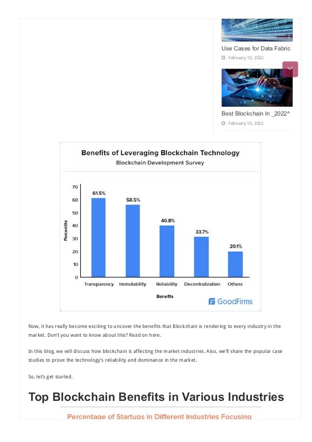 Blockchain Disruption: How Is It Going To Affect Your Industry? | PDF