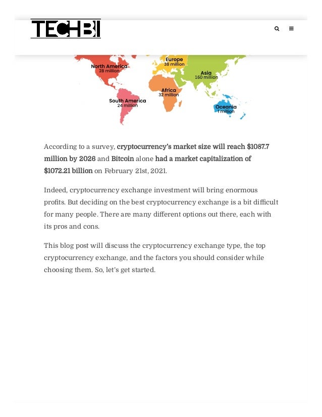 CHOOSING THE BEST CRYPTOCURRENCY EXCHANGE — OPTIONS AND HOW TO CHOOSE ...
