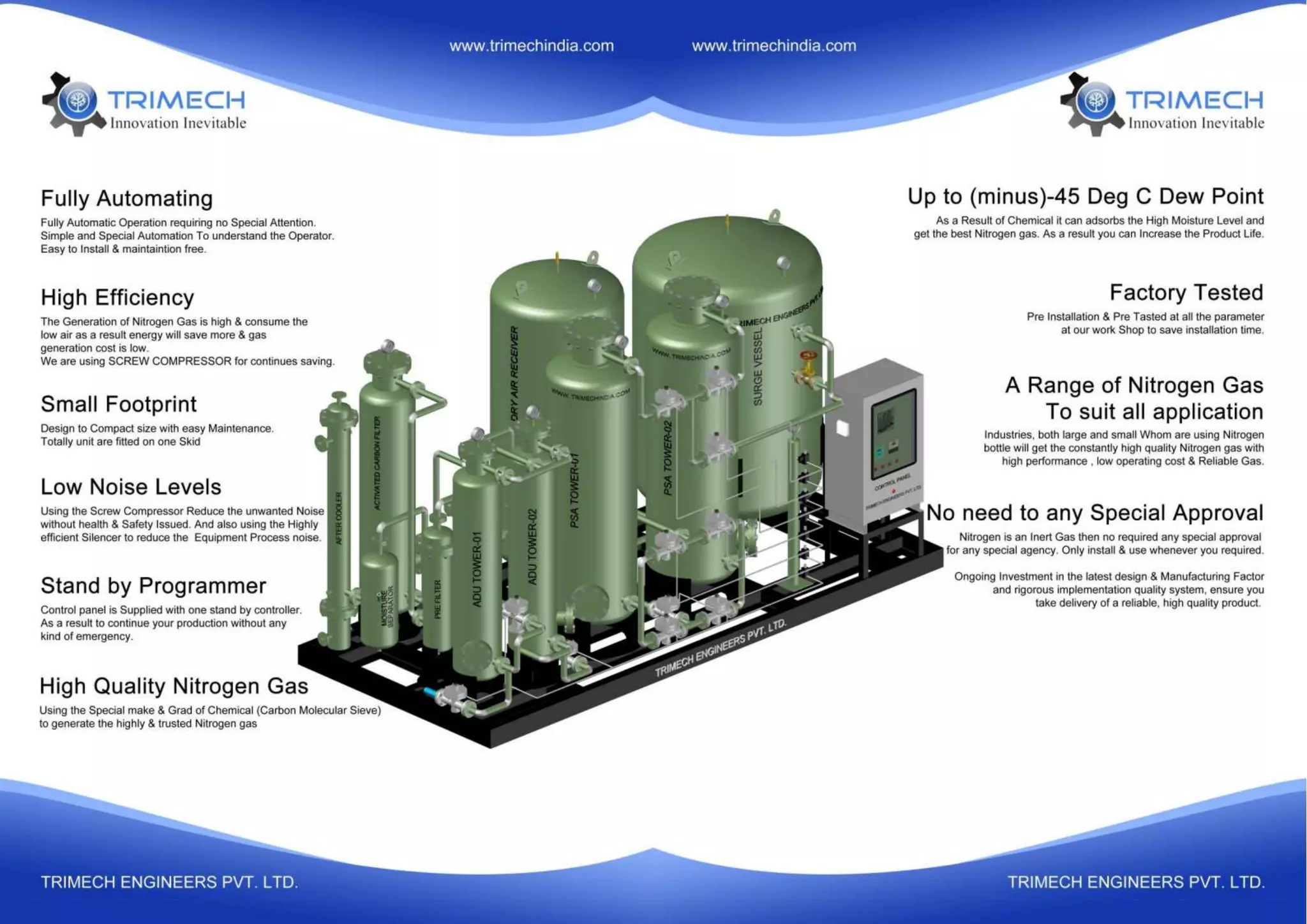 Rimech Engineering PSA Nitrogen Plant | PPTX