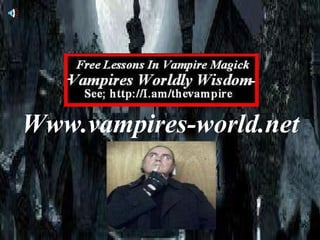 Www.vampires-world.net 
