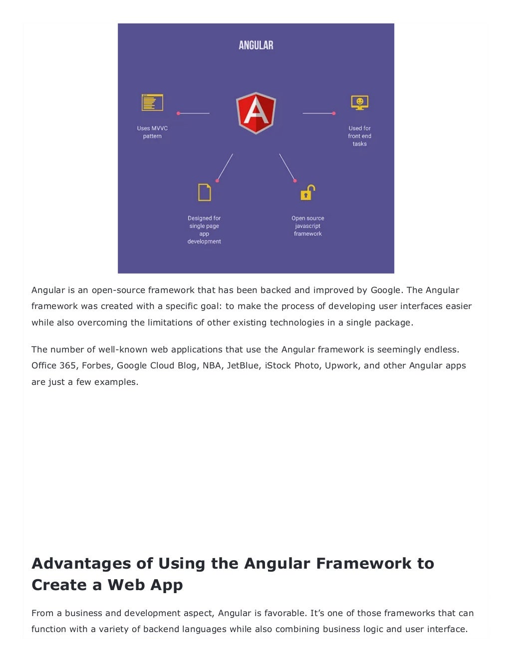 Top Reasons Why .Net Core with Angular is a Great Mix for Web App ...