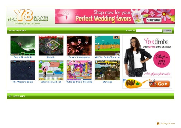 Y8, Y8 Games - http://www.y8playgames.com