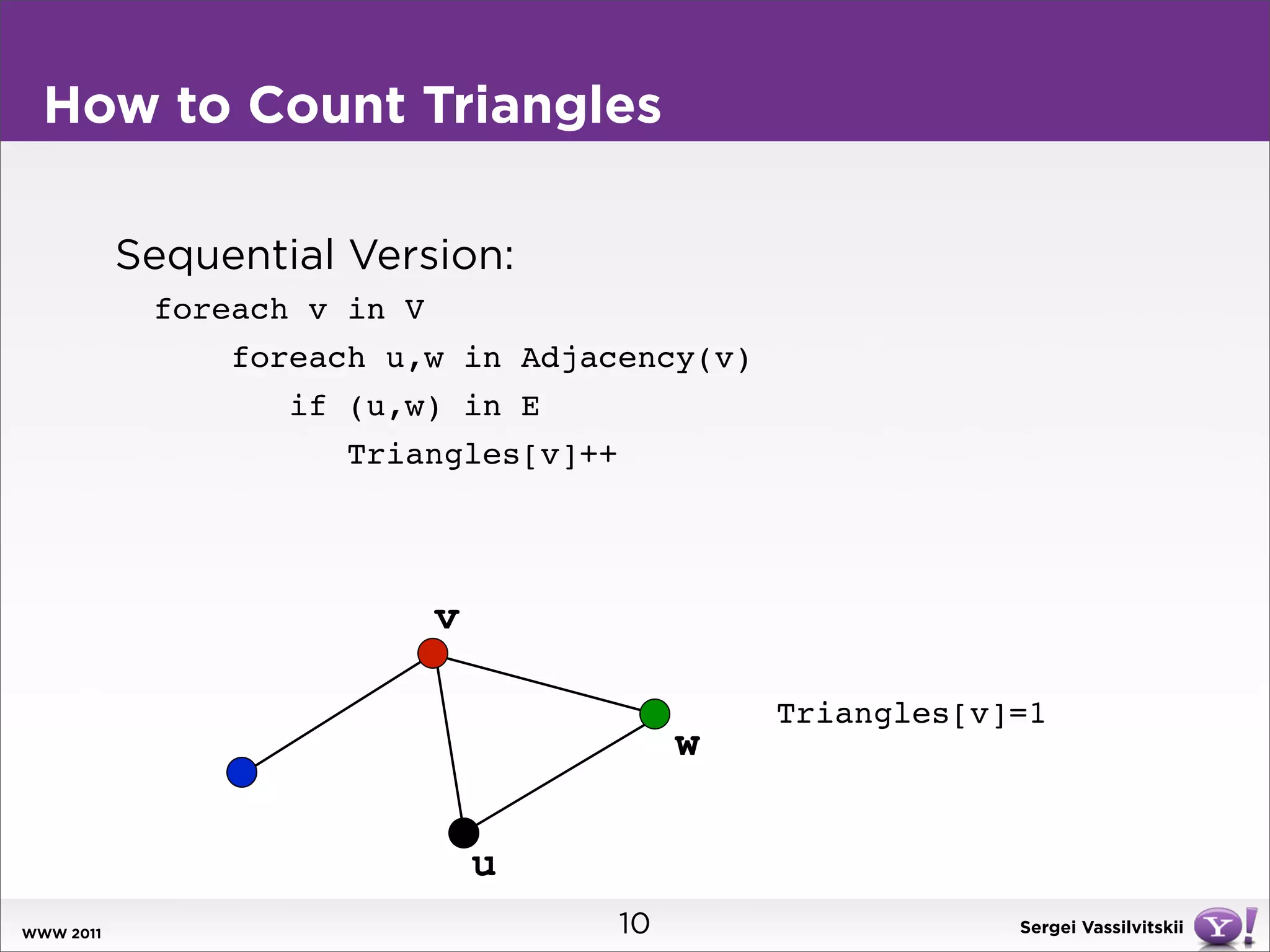 Counting Triangles and the Curse of the Last Reducer | PDF