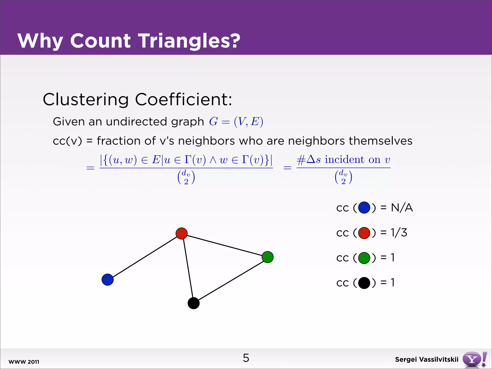 Counting Triangles and the Curse of the Last Reducer | PDF