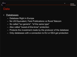 Www2007, Open Data, Licensing