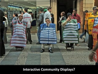 “ Interactive Community Displays? 