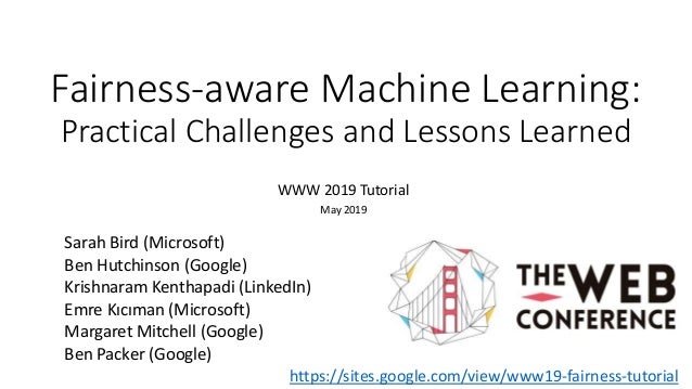 fairness aware machine learning