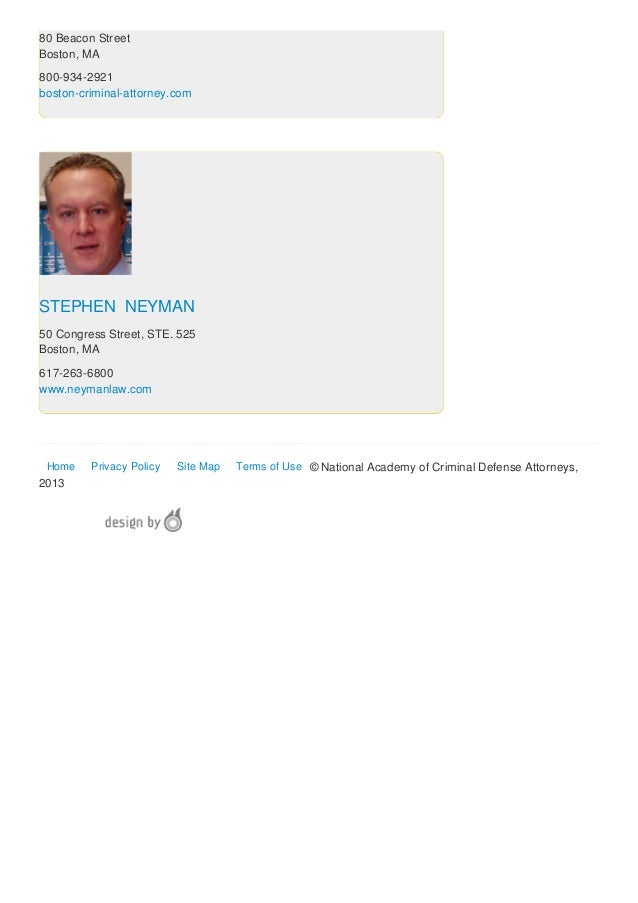 Top 10 Criminal Defense Attorneys In Massachusetts