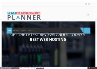 pdfcrowd.comopen in browser PRO version Are you a developer? Try out the HTML to PDF API
GET THE LATEST REVIEWS ABOUT TODAY'S
BEST WEB HOSTING
HOME REVIEWS SERVICES ABOUT US
 