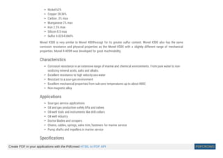 Www calicometal net_monel_k_500_plate_html | PPT