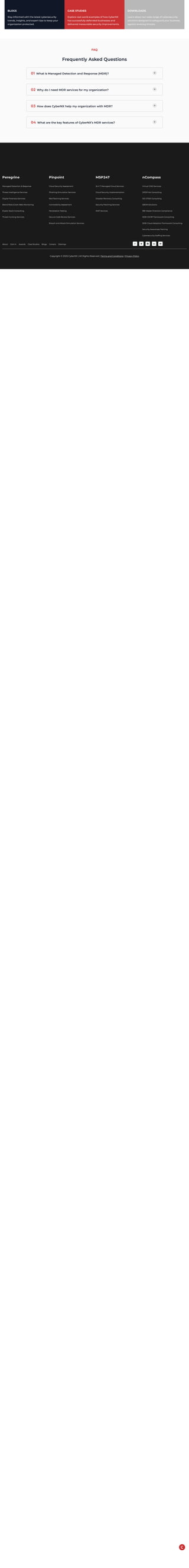 MDR Services – 24x7 Managed Detection and Response | PDF