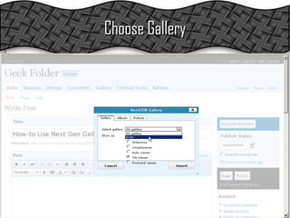 Choose Gallery 