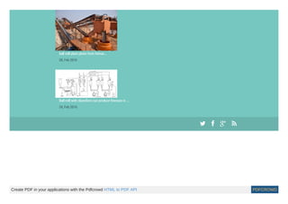 ball mill plant photo from hiimac...
28, Feb 2016
Ball mill with classifiers can produce finesses in ...
24, Feb 2016
Create PDF in your applications with the Pdfcrowd HTML to PDF API PDFCROWD
