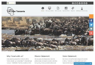 Let's view Tanzania