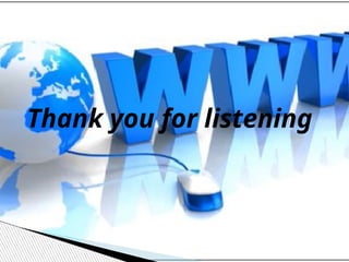 Thank you for listening
 