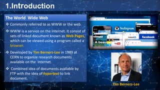 www presentation.pptx | Web Design and HTML | Internet