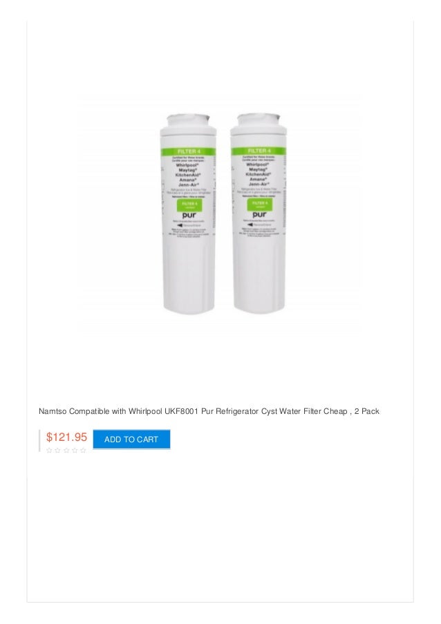 Namtso Genuine Replacement kitchenaid refrigerator water filter